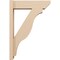 Ekena Millwork 5 1/2-in W x 18-in D x 26-in H Funston Slat Rough Cedar Woodgrain TimberThane Outlooker, Primed Tan OUTUR055X18X26FST24RCPR - alternate 6